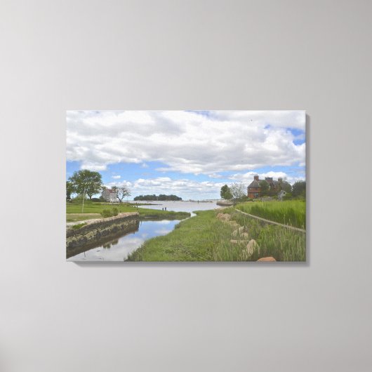 Stony Creek Wrapped Canvas Afdruk (Voorkant)