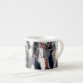Stony Distress Texture Espresso Mok (Voorkant rechts)
