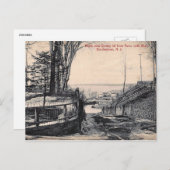 Stony Hill, Bordentown, New Jersey, Vintage Briefkaart (Voorkant / Achterkant)