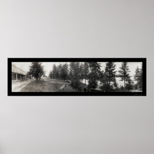 Stony Lake Hotel Glenfield, New York Foto 1921 Poster