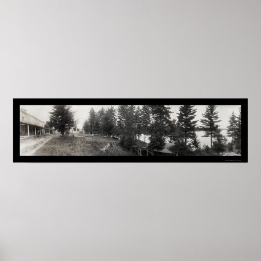 Stony Lake Hotel Glenfield, New York Foto 1921 Poster (Voorkant)