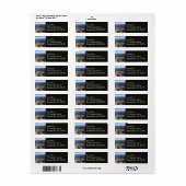 Stony Man Cliffs in het Shenandoah National Park Etiket (Full Sheet)