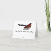 Stony Man Cliffs in het Shenandoah National Park Kaart (Achterkant)