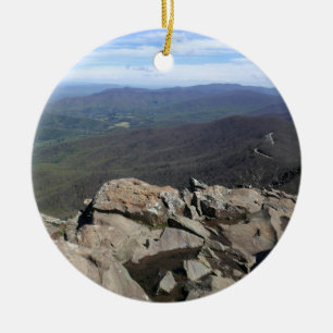 Stony Man Cliffs in het Shenandoah National Park Keramisch Ornament