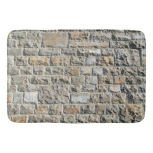 Stony patroon badmat