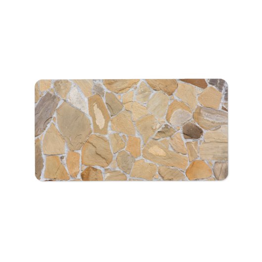 Stony patroon etiket (Voorkant)