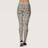 Stony patroon leggings (Achterkant)