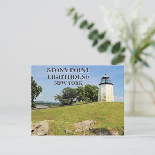 Stony Point Lighthouse, Briefkaart New York (Staand voorkant)