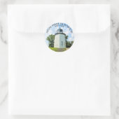 Stony Point Lighthouse, New York Round Stickers (Tas)