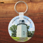 Stony Point Lighthouse, New York Sleutelhanger (Voorkant)