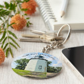 Stony Point Lighthouse, New York Sleutelhanger (Zijkant)