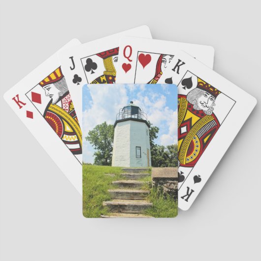 Stony Point Lighthouse, New York-speelkaarten Pokerkaarten (Achterkant)