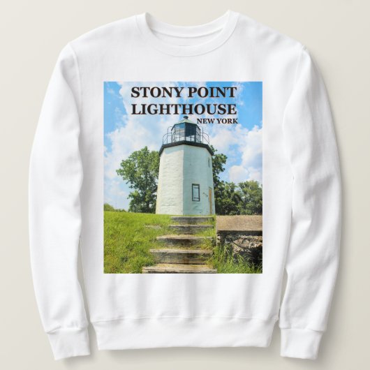 Stony Point Lighthouse, New York Sweatshirt (Design voorkant)