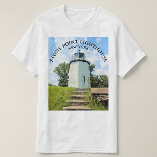 Stony Point Lighthouse, New York T-Shirt (Design voorkant)