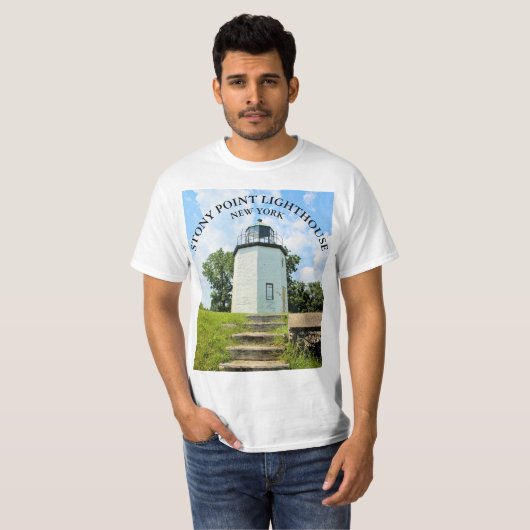 Stony Point Lighthouse, New York T-Shirt (Voorkant volledig)