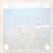 Stony shore glass onderzetter glazen onderzetter (Achterkant)