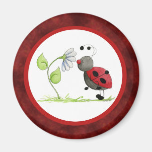 Stoodle Bug Ladybug Magnet