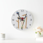 stookolie en stookolie van cricketbanden, grote klok (Huis)