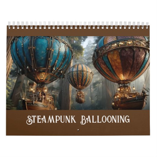 Stoom Ballon Kalender (Hoes)