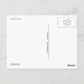 Stoom en auto van Cuba Briefkaart (Achterkant)