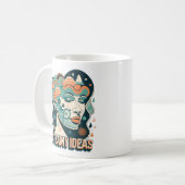 Stoom ideeën koffie Mok & kopje (Voorkant links)