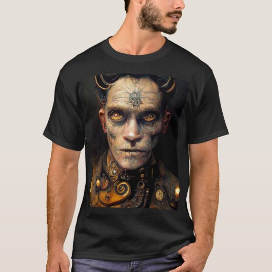 Stoom Punk Celestial Demon T-shirt (Voorkant)