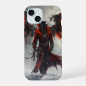 Stoom Punk Fire Demon v2.0 iPhone 15 Case (Achterkant)