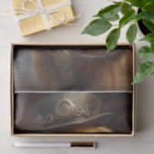 Stoom Punk Golden Retriever tissue/decoupage papie Tissuepapier (Geschenk)