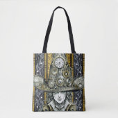 Stoom Punk Hatter (1) /Shoulder Tote Bag (Voorkant)