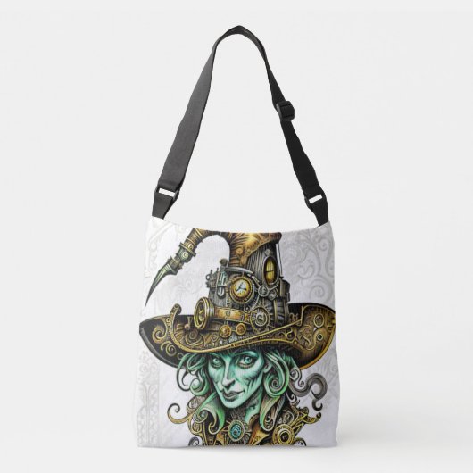 Stoom Punk Hatter (2): Crossbody Tas (Voorkant)