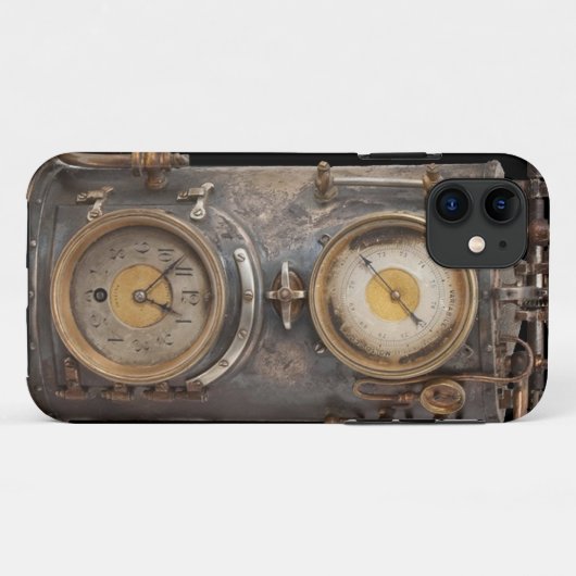 Stoom Punk Klok Case-Mate iPhone Case (Achterkant (horizontaal))