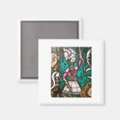 STOOM PUNK MEISJE 4 MAGNEET (Voorkant / Achterkant)