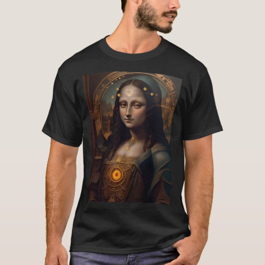 Stoom Punk Mona Lisa T-shirt (Voorkant)