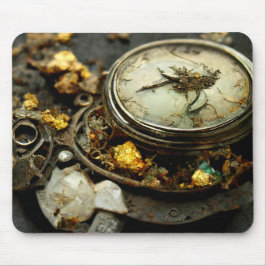 Stoom Punk Pocket Watch_Digitale Muismat