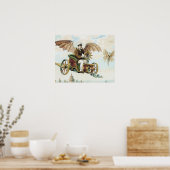  stoom punk vliegmachines poster (Keuken)