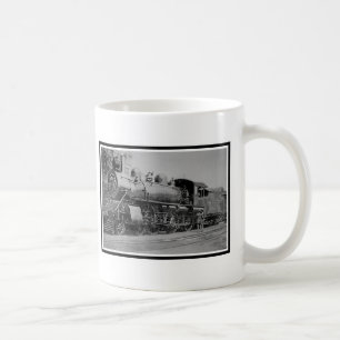 stoom van locomotieven koffiemok