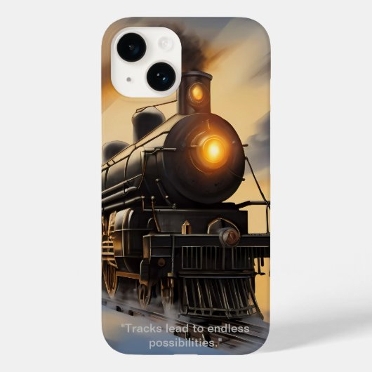 Stoom vooruit naar nieuwe horizonten. Case-Mate iPhone case (Achterkant)