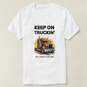 STOOM VOORUIT WIT MOTIVATIE HEREN BASIC T-SHIRT