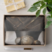 Stoomaangedreven elegantie: Grote Deen in Steampun Tissuepapier (Geschenk)