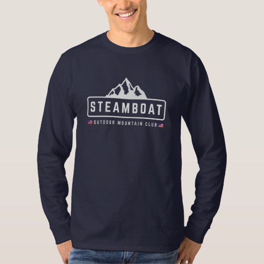 Stoomboot Buitenactiviteiten T-shirt (Voorkant)
