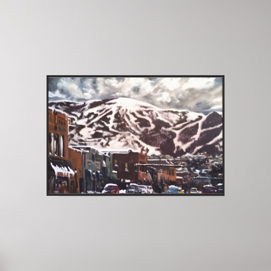 Stoomboot, CO Canvas Afdruk (Voorkant)