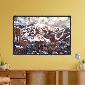 Stoomboot, CO Canvas Afdruk (Insitu (Woonkamer))