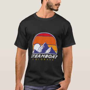 Stoomboot Colorado USA Ski T-shirt