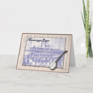 Stoomboot en Muziek Kaart