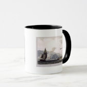 Stoomboot op de Clyde bij Dumbarton, van 'A Vo Mok (Voorkant rechts)