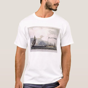 Stoomboot op de Clyde bij Dumbarton, van 'A Vo T-shirt