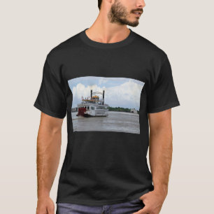 Stoomboot op Mississippi bij New Orleans T-shirt