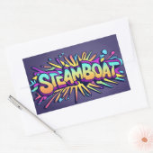 Stoomboot Ski Stickers - (Set van 4) (Envelop)