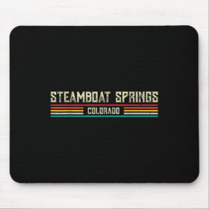Stoomboot Springs Colorado Muismat