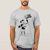 Stoomboot Willie Amerikaanse vlag T-shirt (Voorkant)